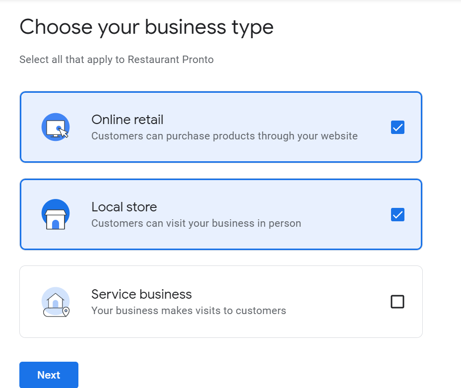 what is a google business profile